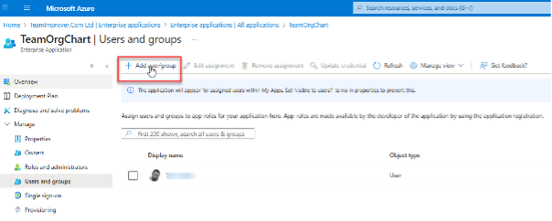 Adding a user in Microsoft Entra ID