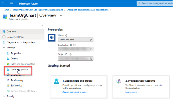 Users and groups in Microsoft Entra ID